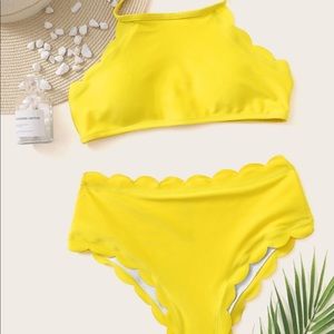 Two piece bathing suit